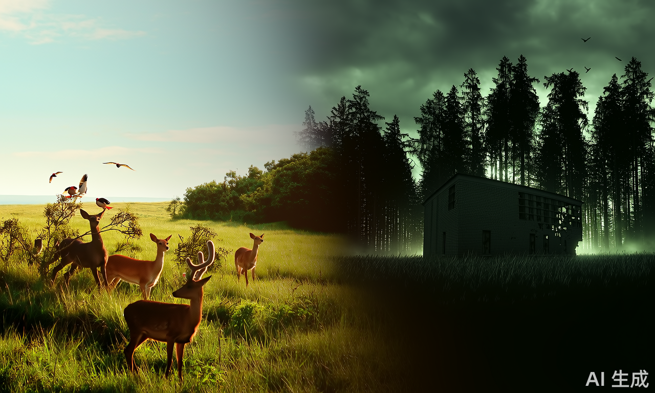 福岛与切尔诺贝利的生态差异？