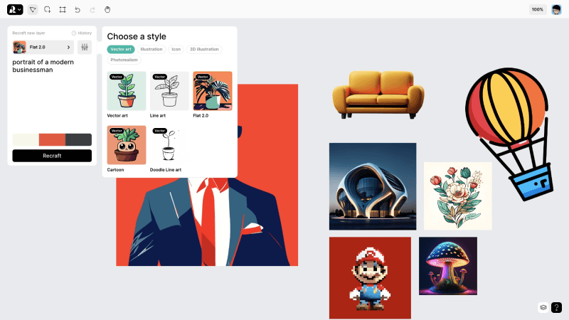 recraft-ai-vector-art