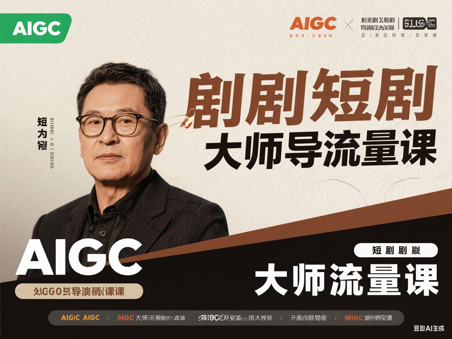 AIGC剧情短剧导演大师流量课