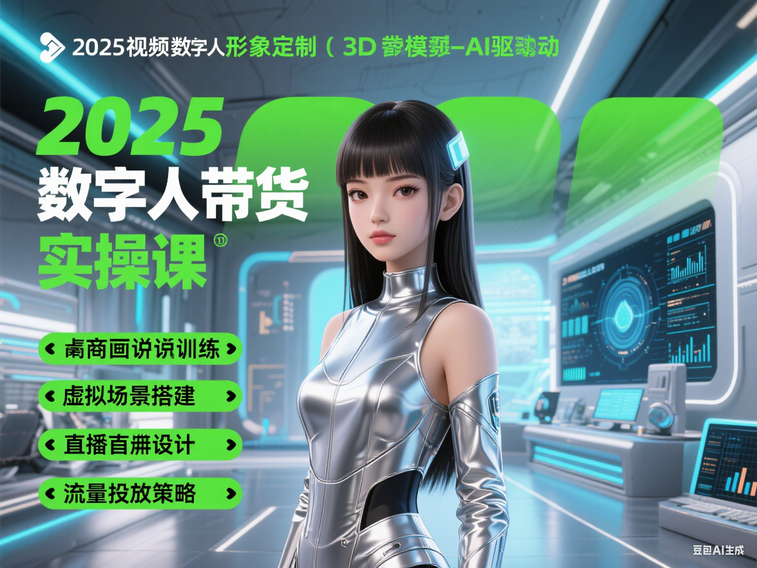 2025短视频数字人带货实操课