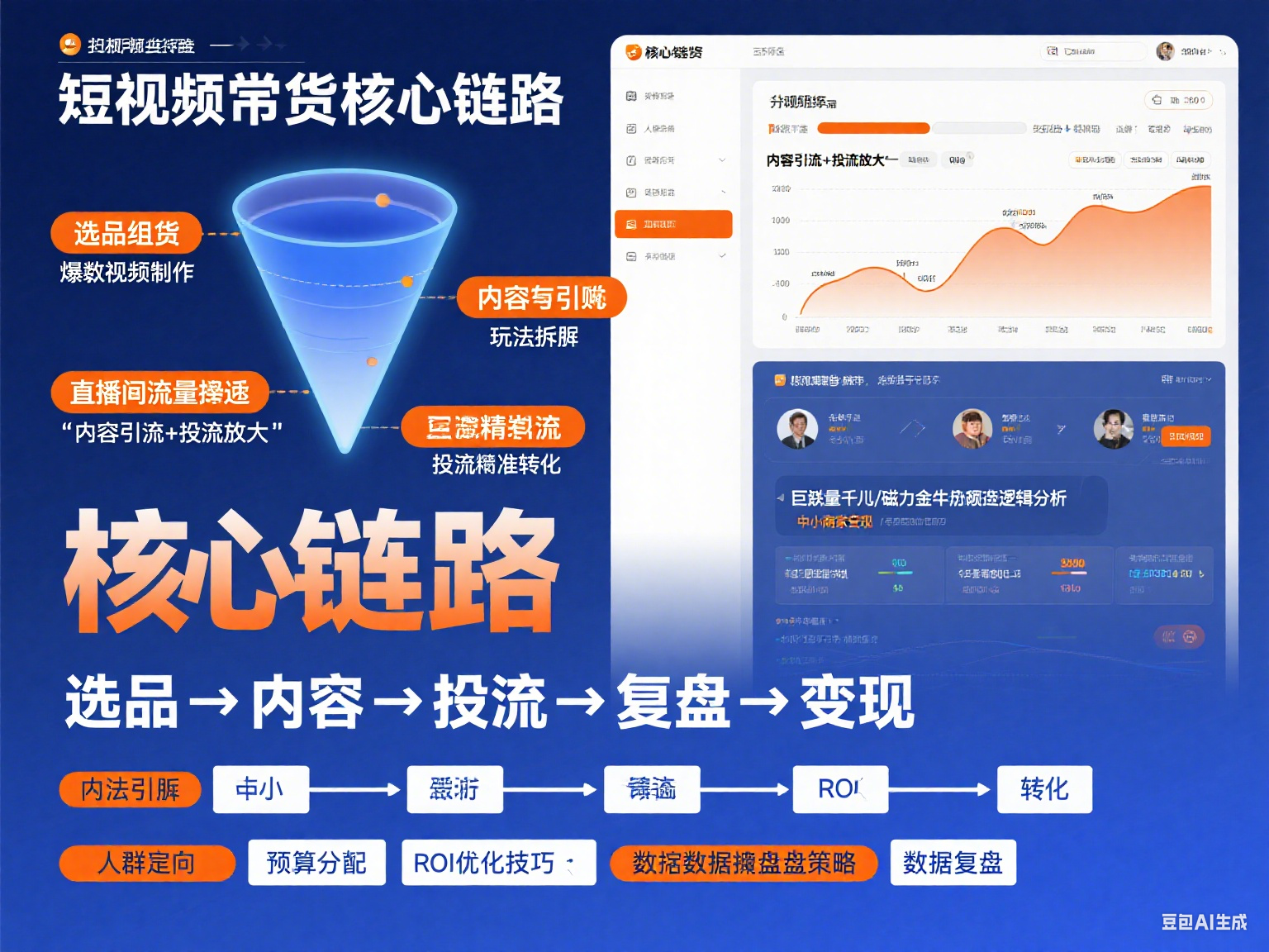 抖音快手短视频带货实操投流