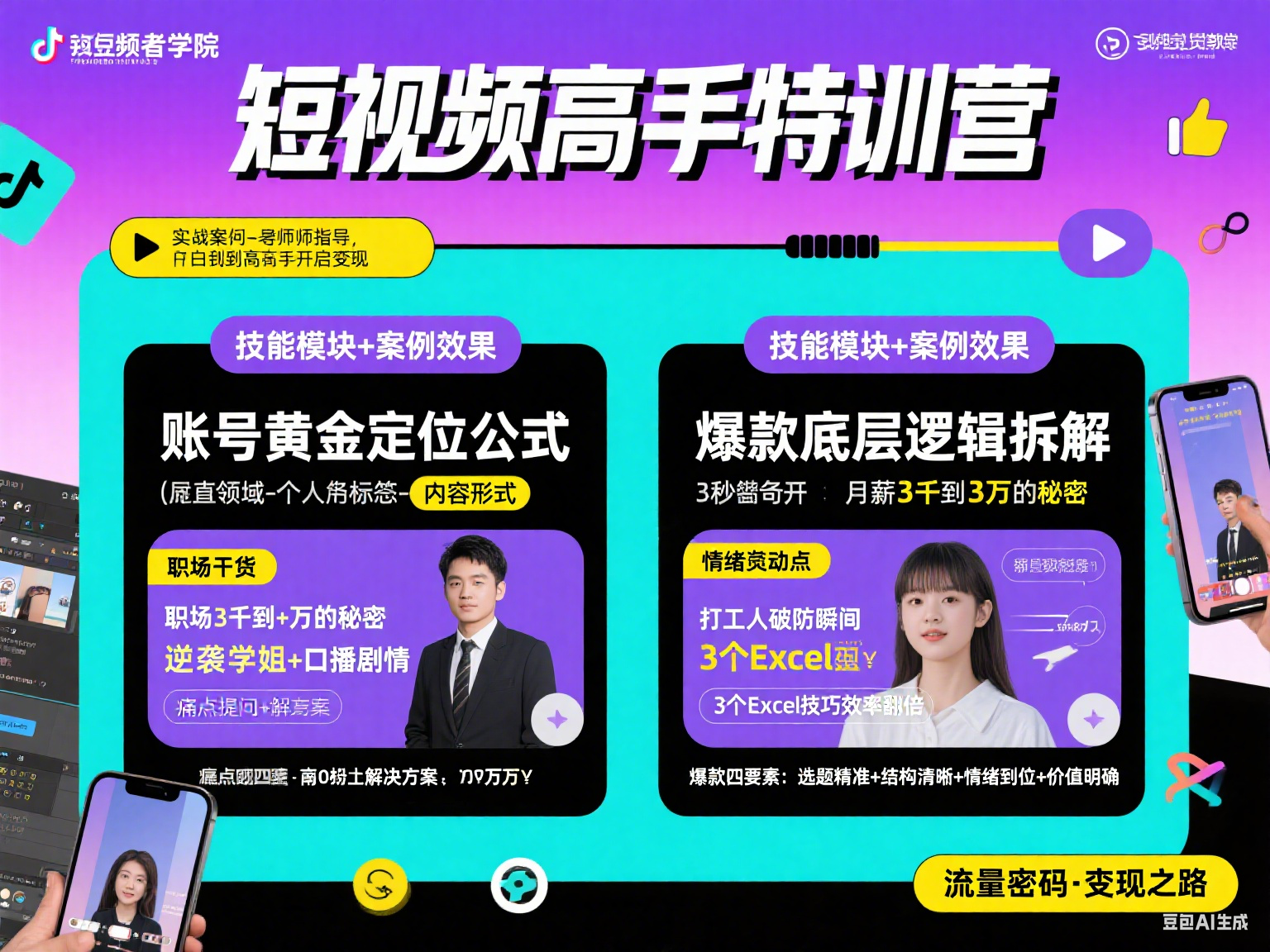 短视频实战营2025金刚手艺