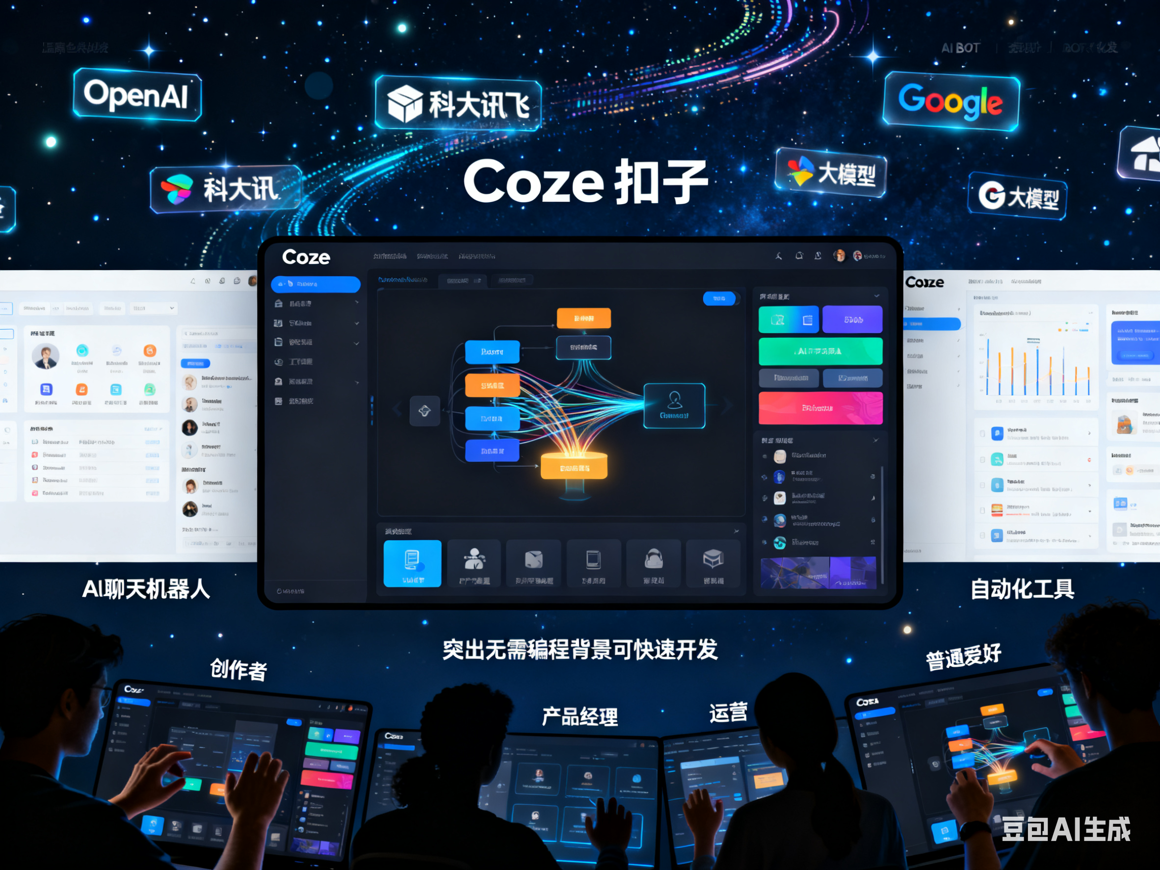 coze扣子从入门到实战，快速掌握AI工作流搭建
