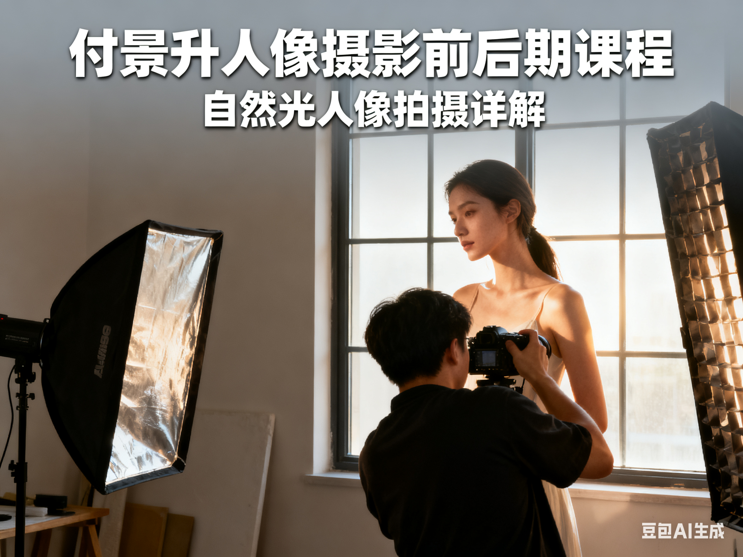 付景升人像摄影前后期（自然光、闪光灯）