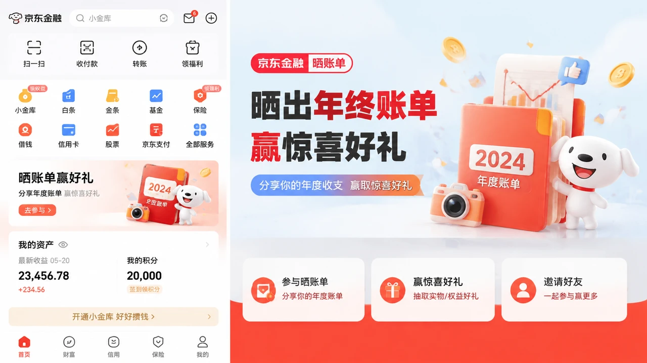 京东金融晒账单活动：实测收益高不高？有哪些风险需要注意？