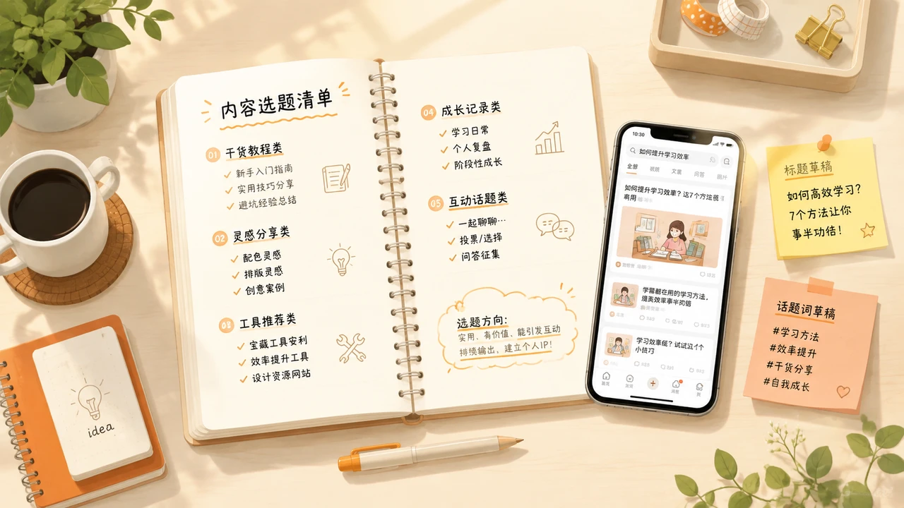 标题模板与话题标签清单对照整理场景