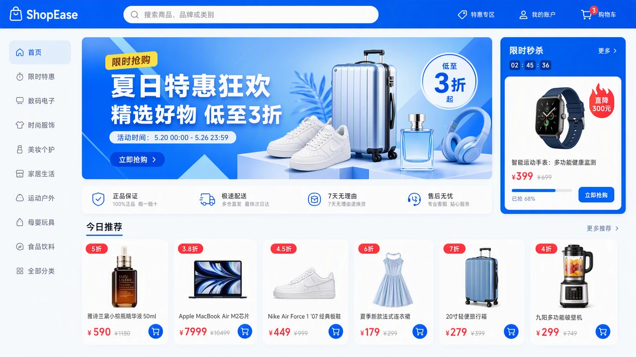 OTTO周末特惠：最高60%折扣+3%返现抢购指南（截至8月31日）