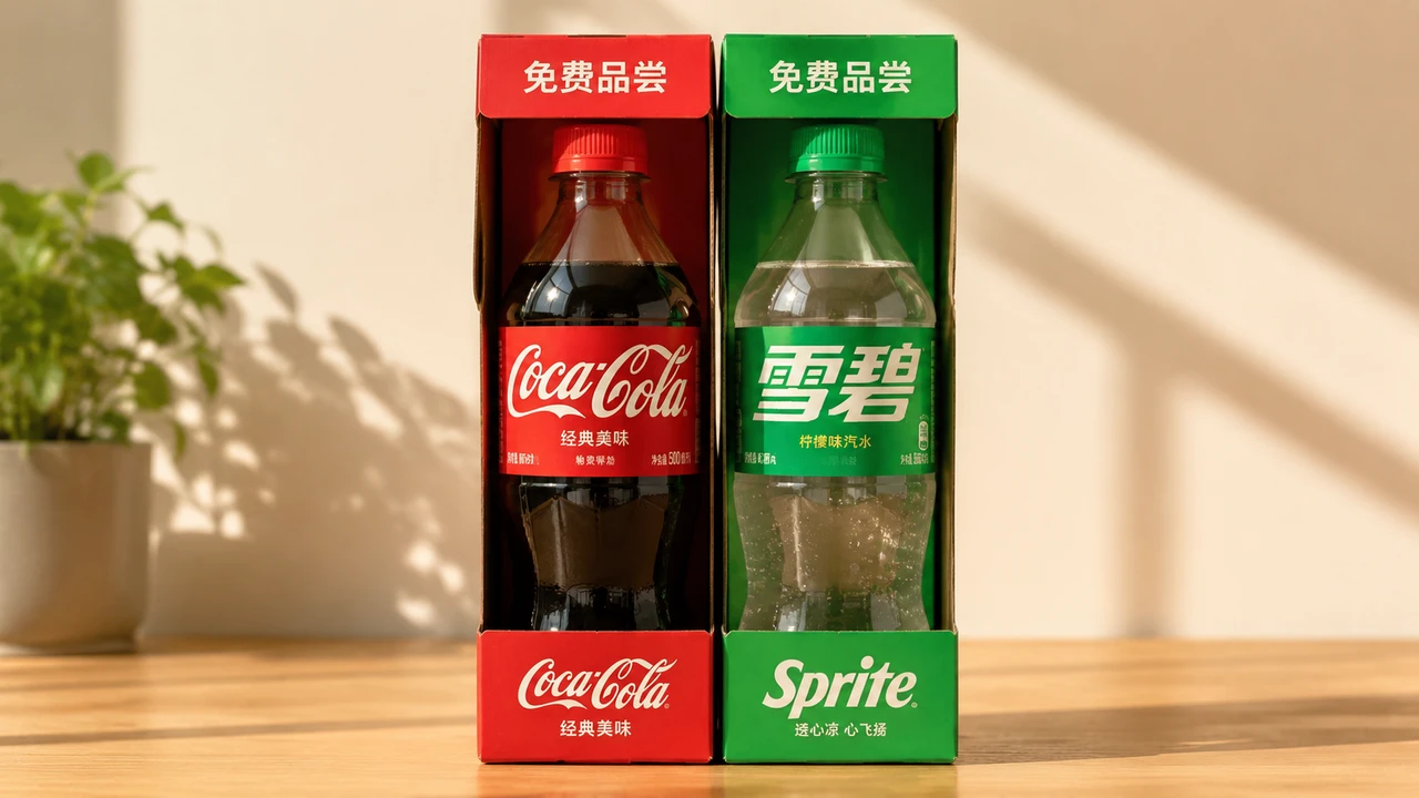 免费可乐/雪碧包装盒