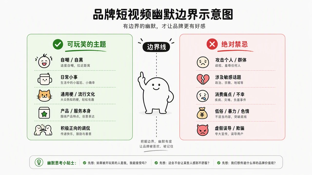 品牌短视频要不要做搞笑内容：先划边界，再用小批量测试验证