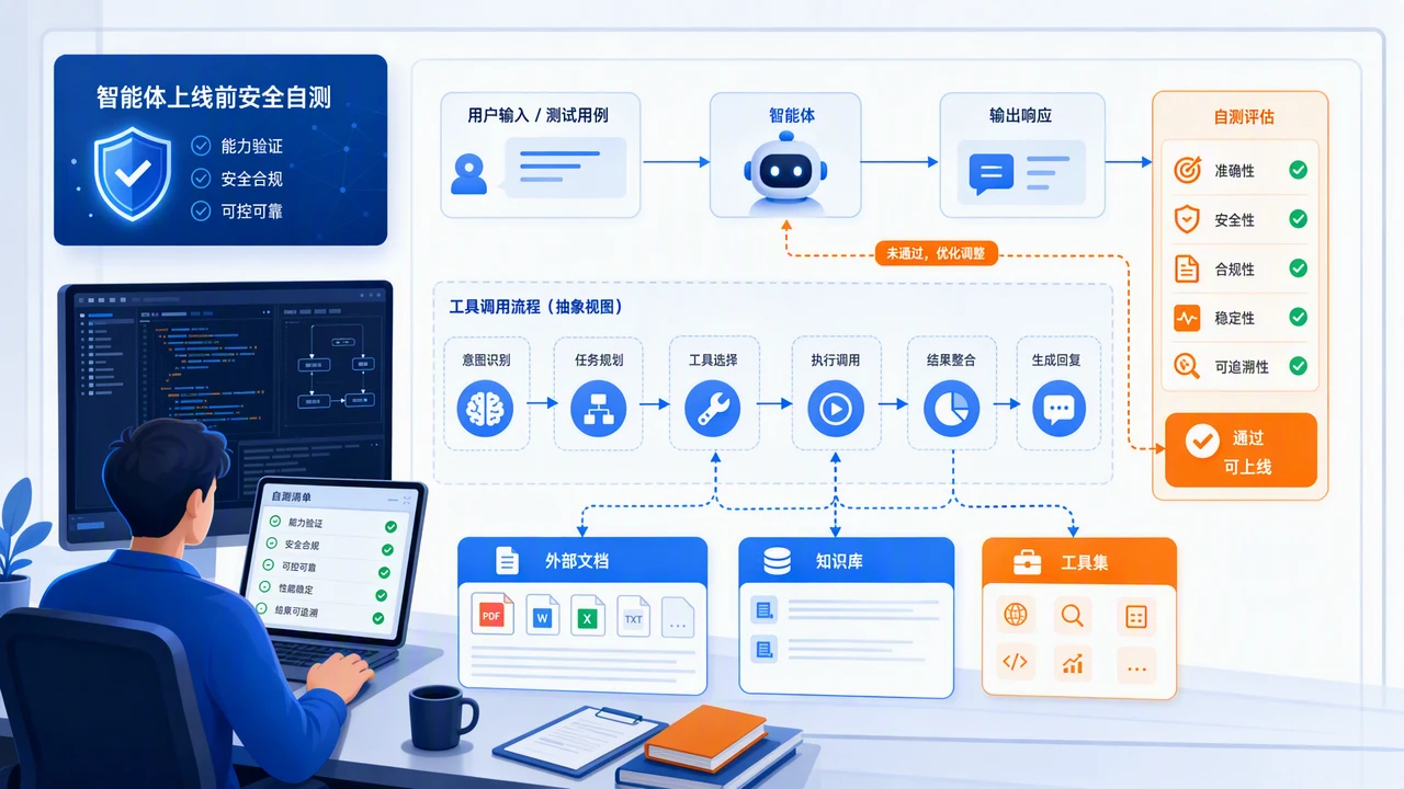 智能体上线前的提示词注入自测：测试样本设计与拦截判定标准