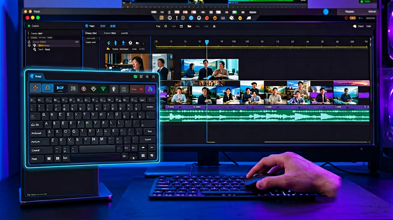 Premiere Pro 快捷键自定义教程：构建高效剪辑的‘左手工作流’