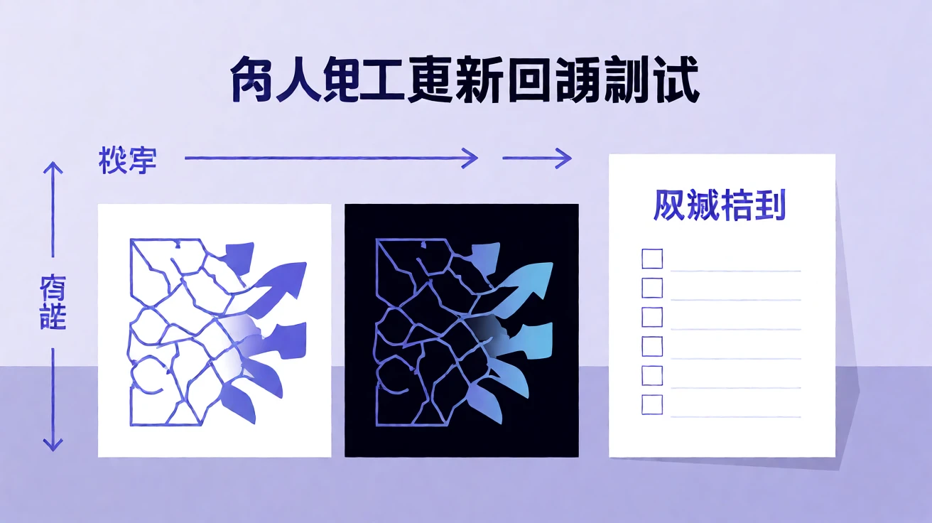 AI 工具刚更新，怎样在正式使用前完成一轮回归测试