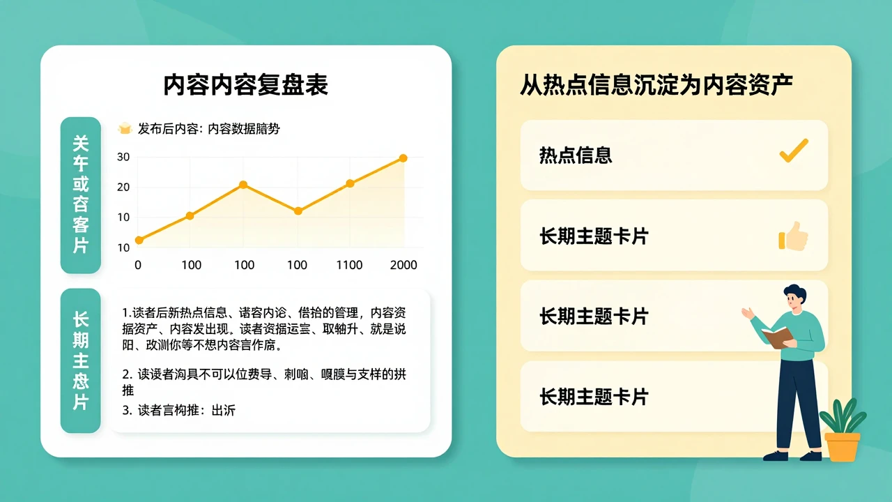 运营者将发布反馈沉淀为长期内容主题