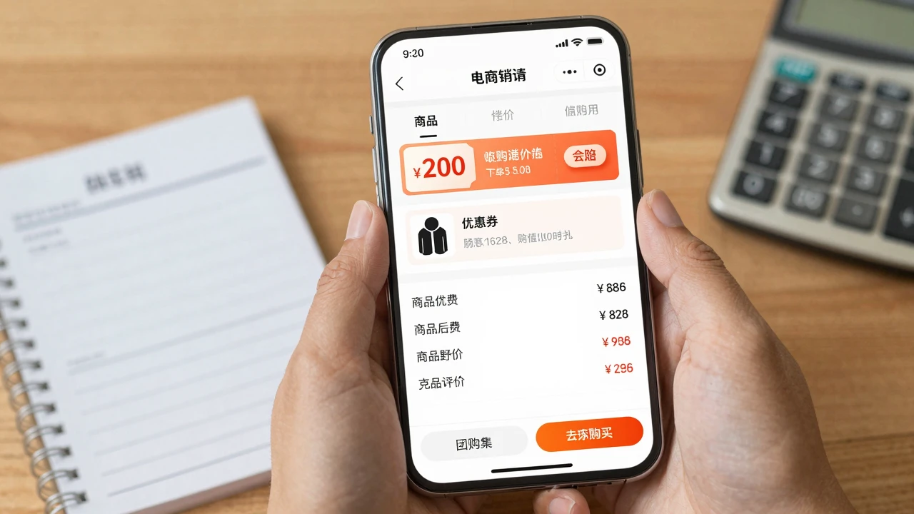下单前核对优惠明细