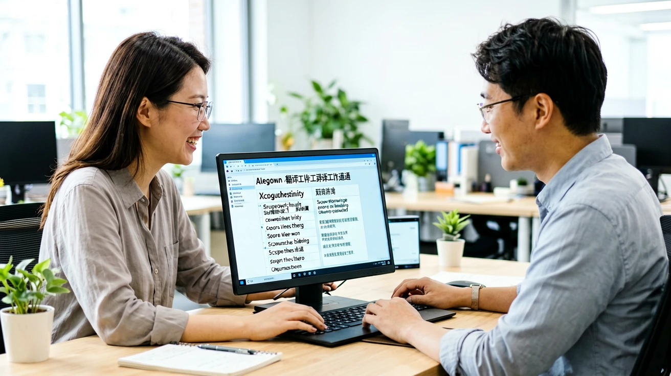 电脑辅助跨语言沟通和实时翻译