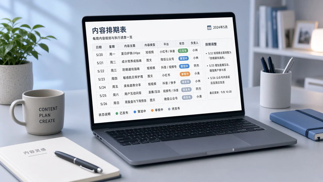 排期临时变动时怎么补位：为新媒体发布准备替代内容与通知流程